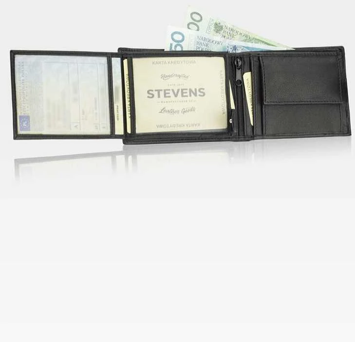 Vyriško diržo ir odinės piniginės komplektas Stevens