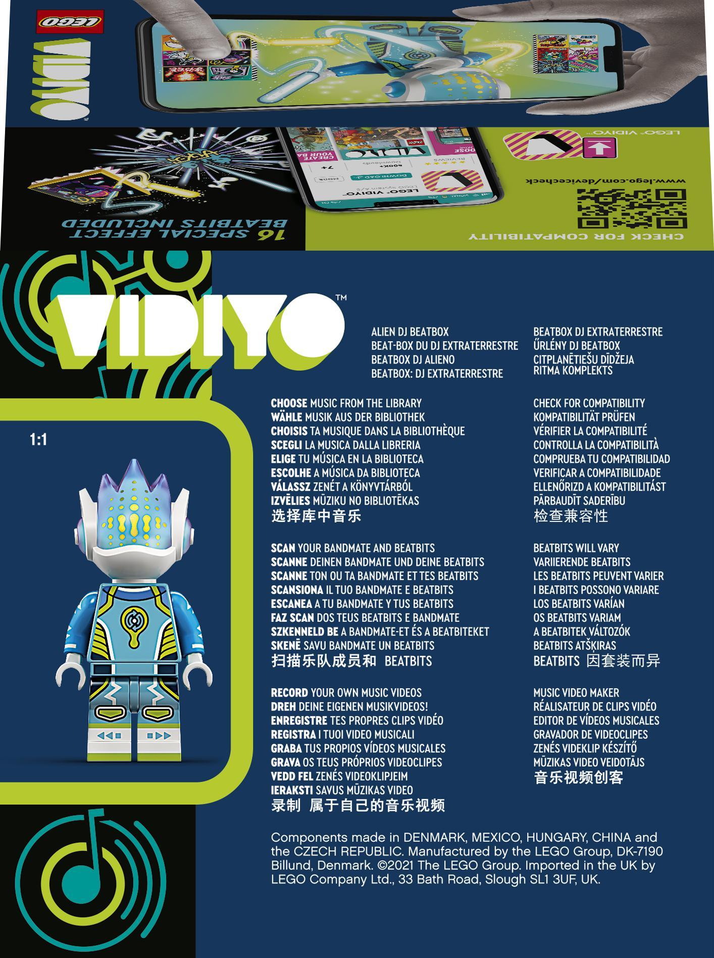 AKCIJA! LEGO VIDIYO  Alien DJ BeatBox (43104)