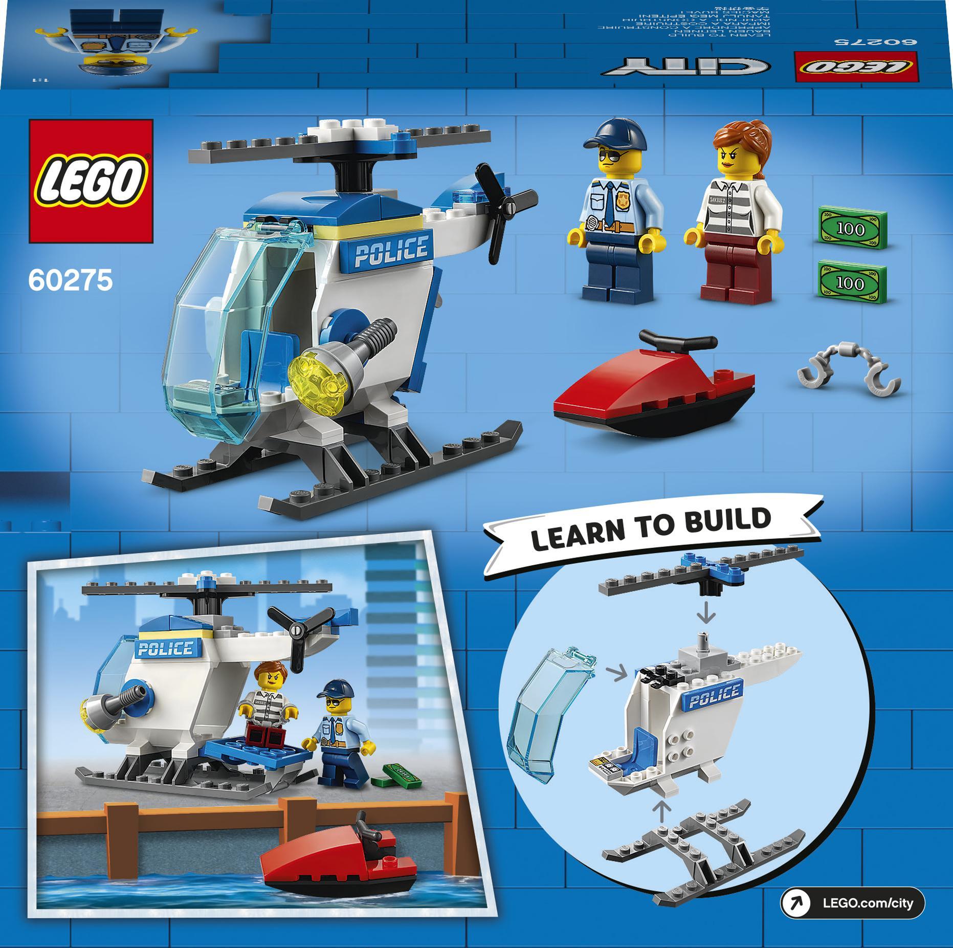 LEGO City Policijos sraigtasparnis (60275), modelis - 60275, žema kaina ...