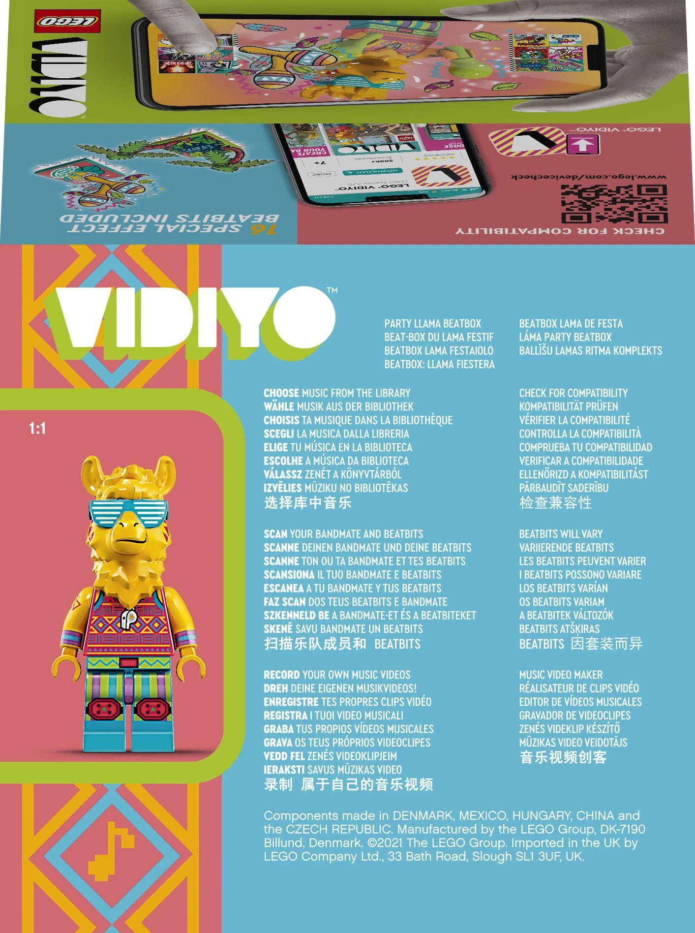 AKCIJA! LEGO VIDIYO - Party Llama BeatBox (43105)