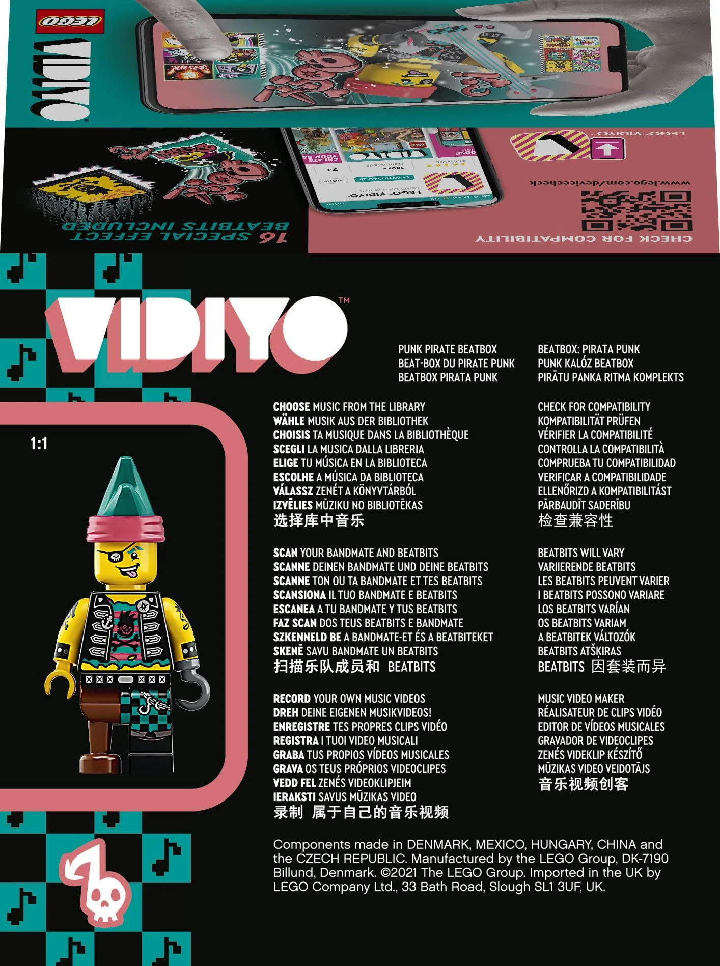 LEGO® VIDIYO Punk Pirate BeatBox (43103)