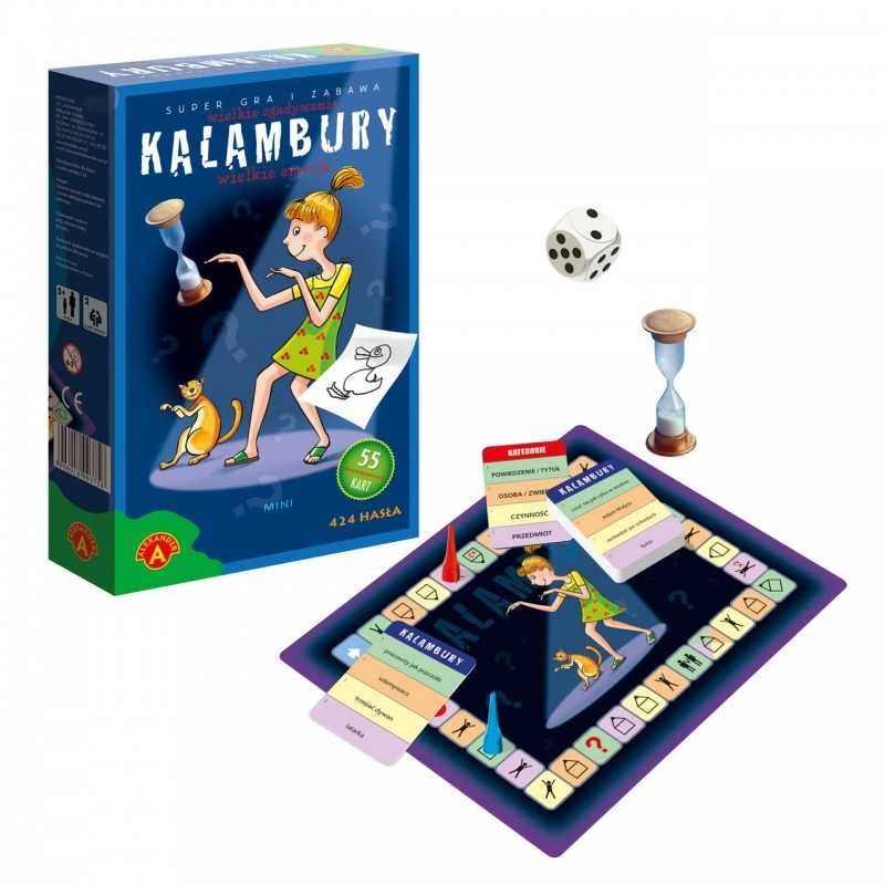 Alexander ALEKSANDRAS kalambūrai mini vakarėlio žaidimas