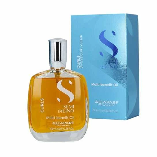 Glotninamasis plaukų aliejus Alfaparf Milano Sem Di Lino Smooth 100 ml
