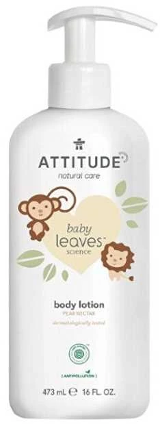 Attitude Baby leaves kūno losjonas su kriaušių sulčių kvapu (Losjonas kūnui) 473 ml