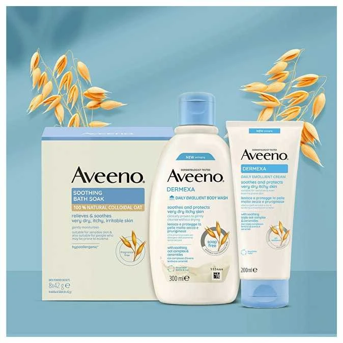 Aveeno raminanti vonia, mirkoma vonios druska
