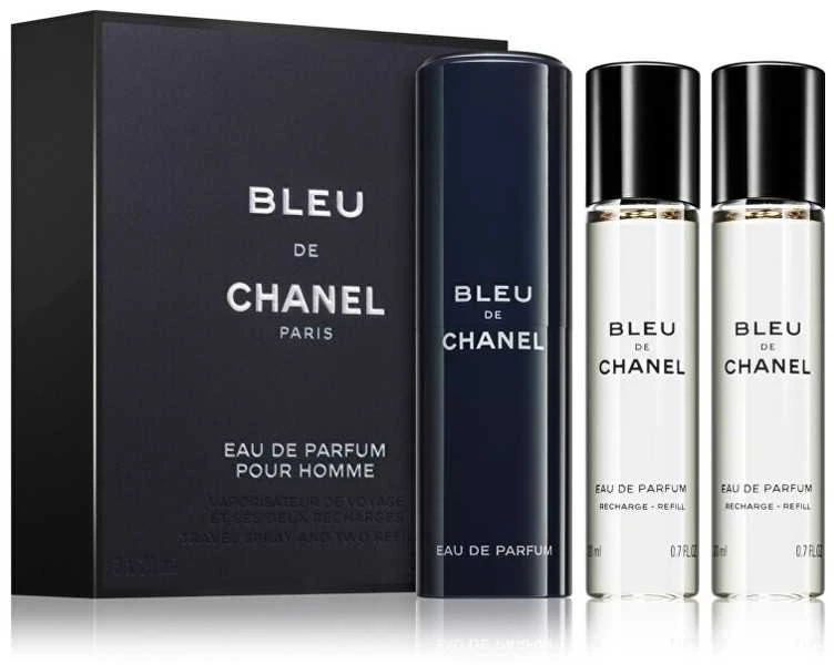Chanel Bleu De Chanel Pour Homme rinkinys vyrams, 60 ml