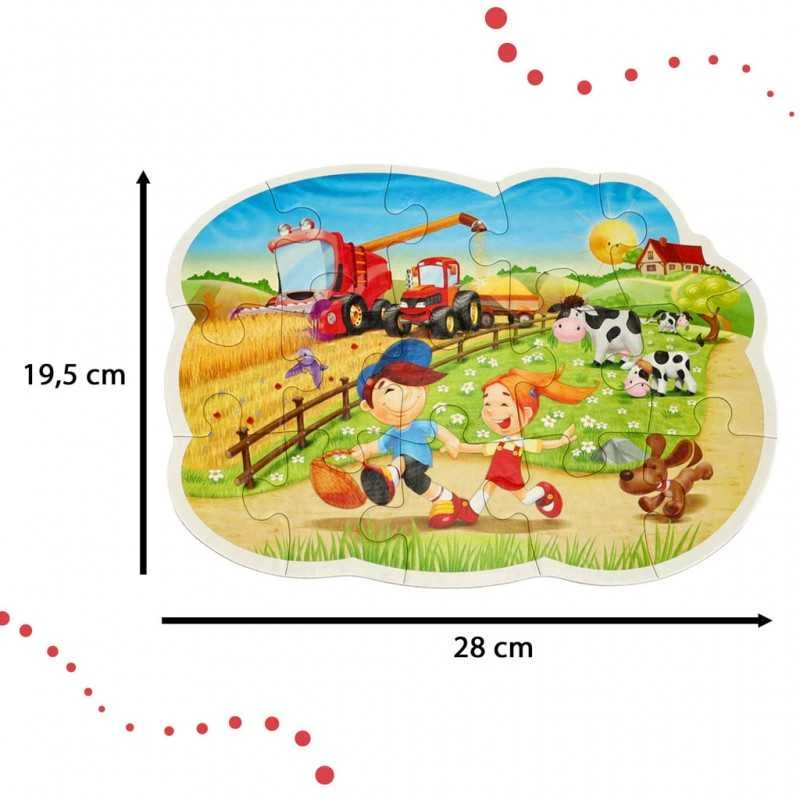 Castorland Dėlionė 55 vnt. - Keturi metų laikai