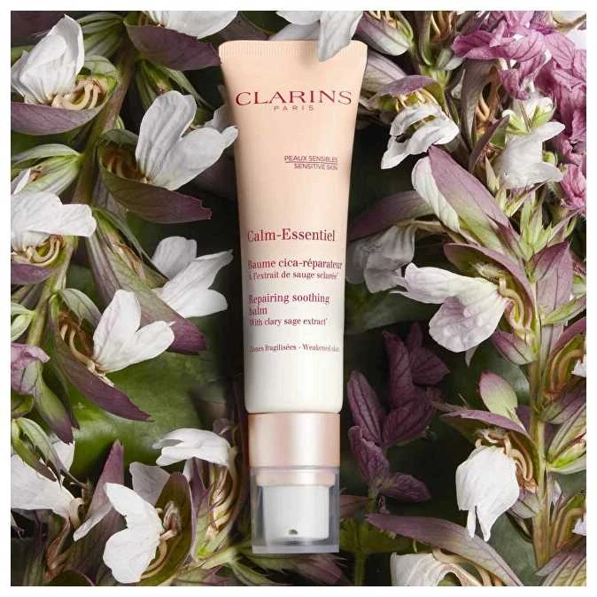 Clarins Calm-Essentiel atstatomasis raminamasis balzamas dieninis kreminis moterims, 30 ml