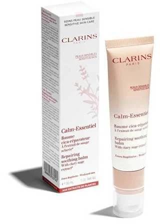 Clarins Calm-Essentiel atstatomasis raminamasis balzamas dieninis kreminis moterims, 30 ml