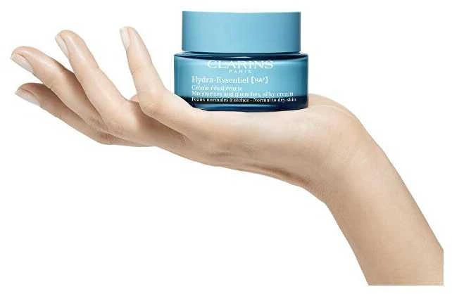 Clarins Hydra-Essentiel [HA2] Silky Kreminis Day Kreminis moterims, 50 ml