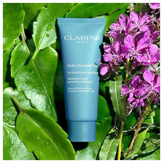 Clarins Drėkinamasis matinės odos gelis Hydra Essentiel (drėkina ir drėkina matinį gelį) 75 ml