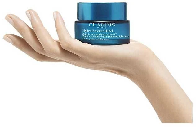 Clarins Hydra-Essentiel [HA2] Night Care Night Skin Kreminis moterims, 50 ml
