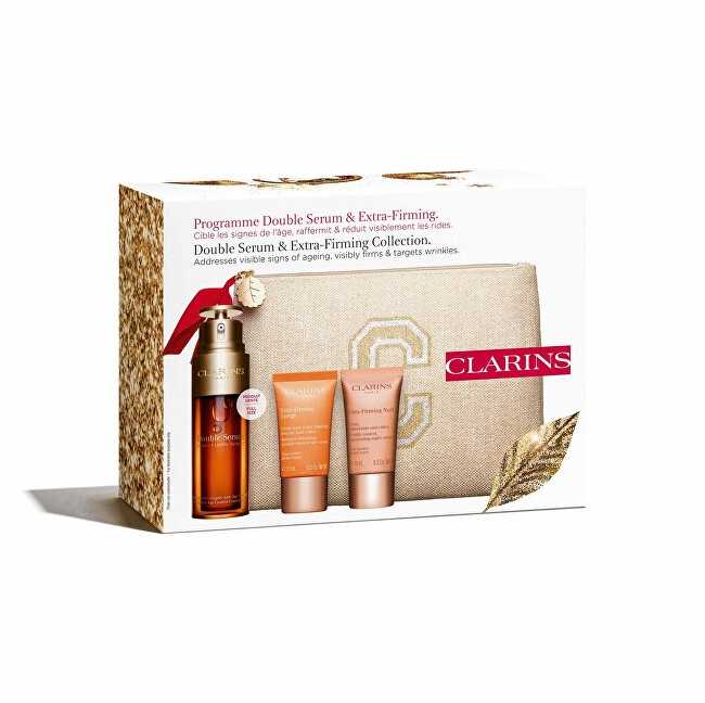 Clarins Dvigubas serumas - itin stangrinantis dovanų rinkinys