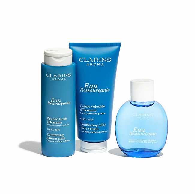 Clarins Aroma Eau Ressourcante Comforting Silky Body Kreminis Body Kreminis moterims, 200 ml