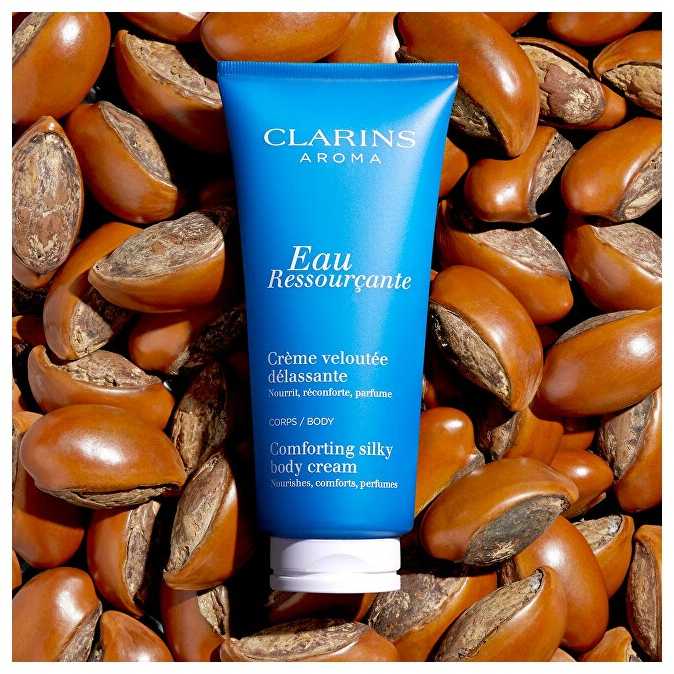 Clarins Aroma Eau Ressourcante Comforting Silky Body Kreminis Body Kreminis moterims, 200 ml