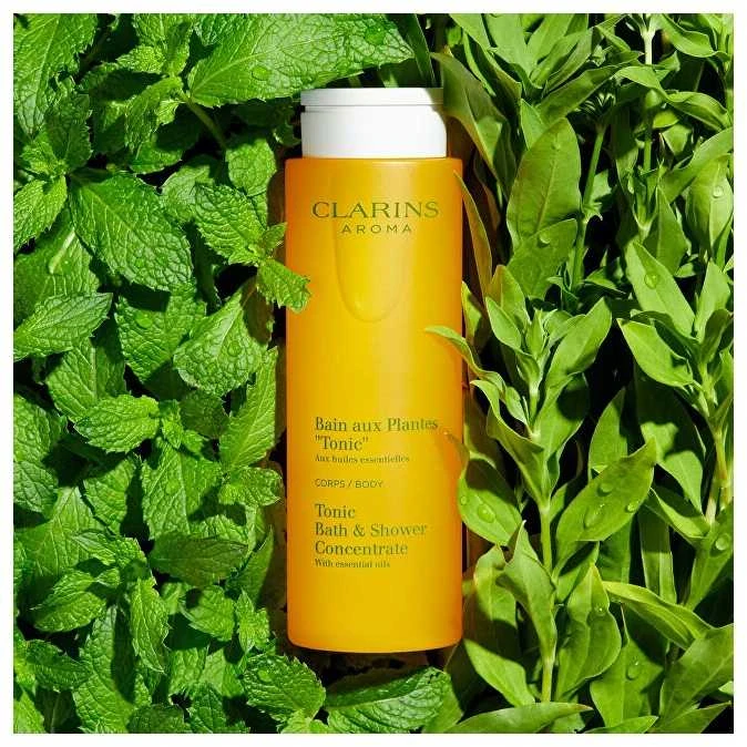 Clarins Tonikas Bath & Shower Concentrate koncentruotas dušo gelis, 200 ml