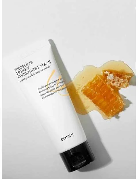 COSRX naktinė kaukė Full Fit Propolis Honey (Overnight Mask) 60 ml