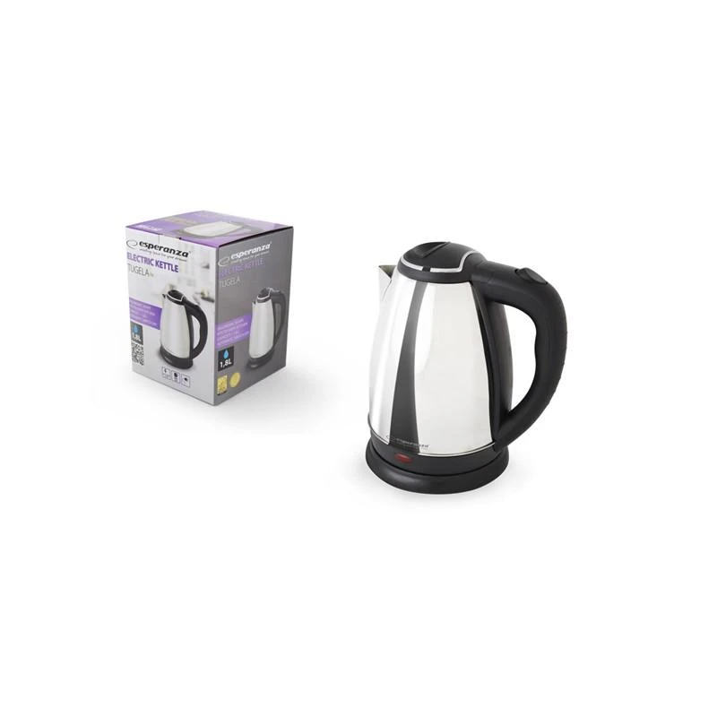 Elektrinis virdulys Esperanza Tugela EKK004I 1.8L, 2200W, inox matinis