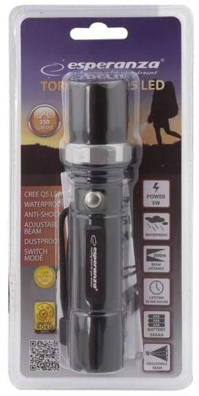 ESPERANZA EOT003 CREE Q5 SIRIUS - LED žibintuvėlis