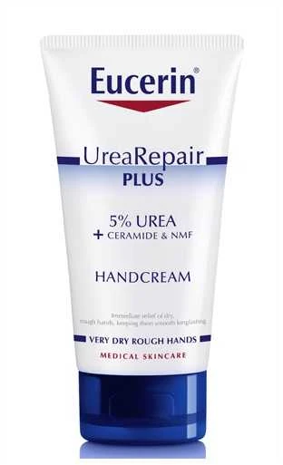 Eucerin UreaRepair Plus 5% Urea Hand Kreminis rankų kremas su 5 % šlapalo, 75 ml