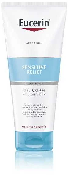 Eucerin After Sun Sensitive Relief Gel-Kreminis After Sun Care gelis-kremas po deginimosi, 200 ml