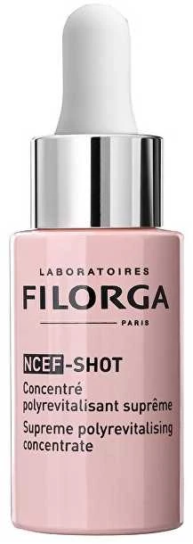 Filorga Ncef-Shot Supreme Poly Revitalizing Concentrate intensyvaus poveikio gaivinamasis veido serumas 15ml