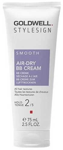 "Goldwell" stilizavimo kremas ir maitinamoji priežiūra glotniems plaukams "Stylesign Smooth" (Air-Dry BB kremas) 125 ml
