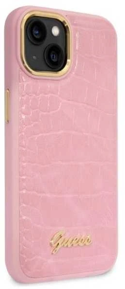 Guess GUHCP14LHGJGHA Apple iPhone 14 Pro 6,1″ žalias kietas dėklas Jungle Collection
