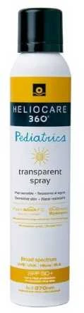 Heliocare 360° Pediatrics SPF50 apsauginis purškiklis vaikams nuo saulės, 200 ml