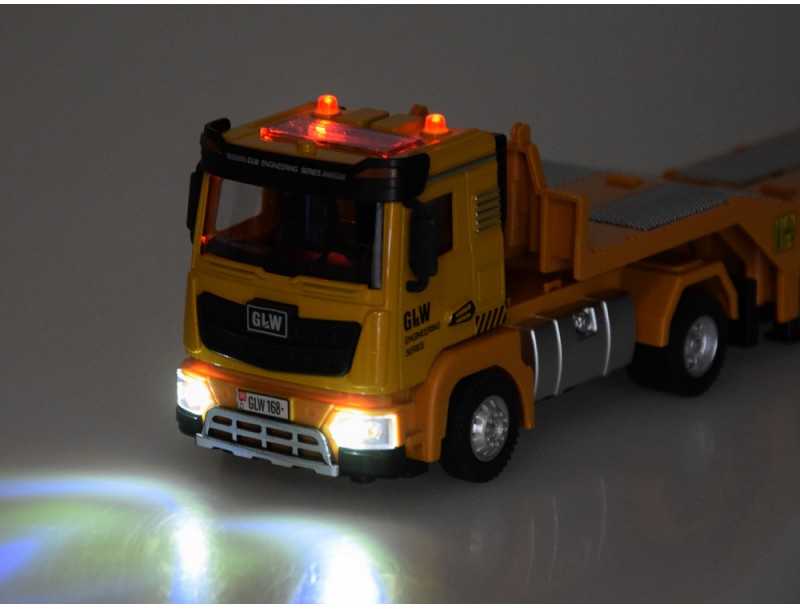 Jokomisiada Sunkvežimio vilkiko ekskavatoriaus ir buldozerio rinkinys su "Little Builder" garsu ZA5008