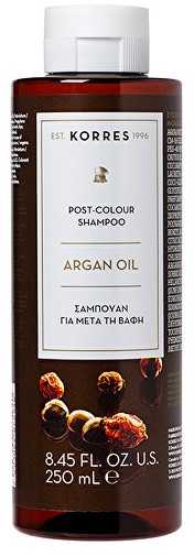 Korres Šampūnas dažytiems plaukams su argano aliejumi (šampūnas po dažymo) 250 ml