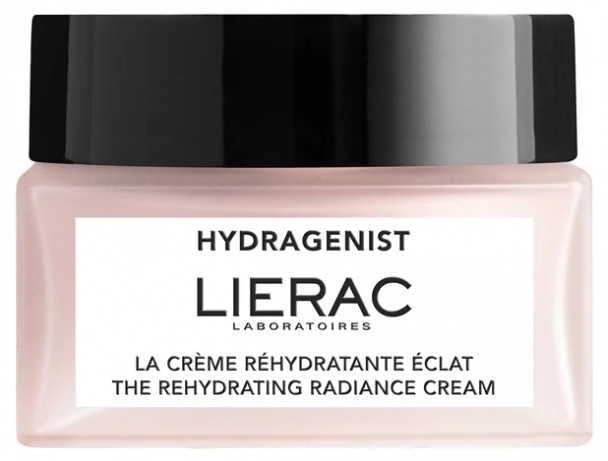 "Lierac Hydragenist Illuminating Rehydrating Gel-cream" drėkinamasis veido kremas-gelis 50ml