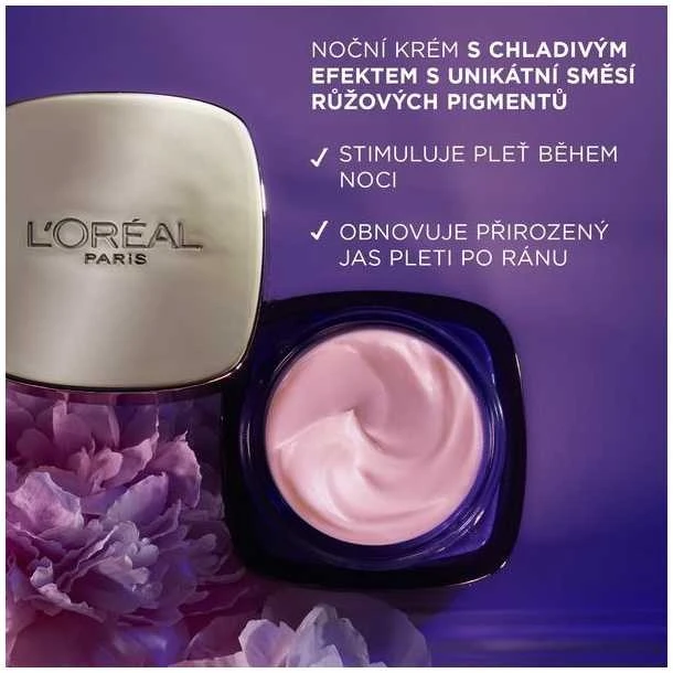 L'Oréal Paris Age Perfect Golden Age Night Skin Kreminis moterims, 50 ml