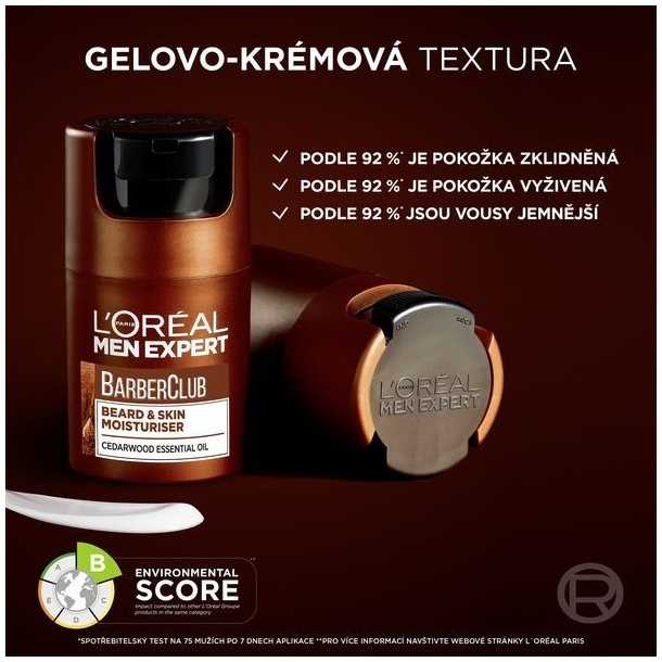 L'Oréal Paris Men Expert Barber Club barzdos ir odos drėkinamasis barzdos balzamas