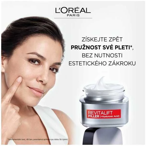 L'Oreal Paris Kasdienio kremo nuo senėjimo "RevitaLift Filler" [HA] 50 ml