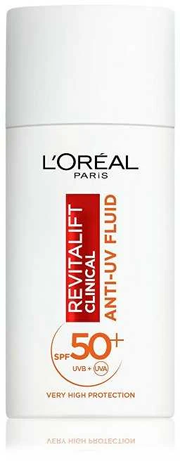 L'Oréal Paris Revitalift Clinical Anti-UV Fluid Day kreminis moterims, 50 ml