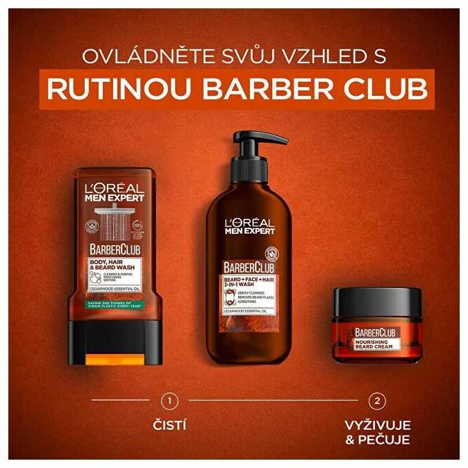 L'Oréal Paris Men Expert Barber Club maitininantis Beard Kreminis Beard Balm vyrams, 50 ml