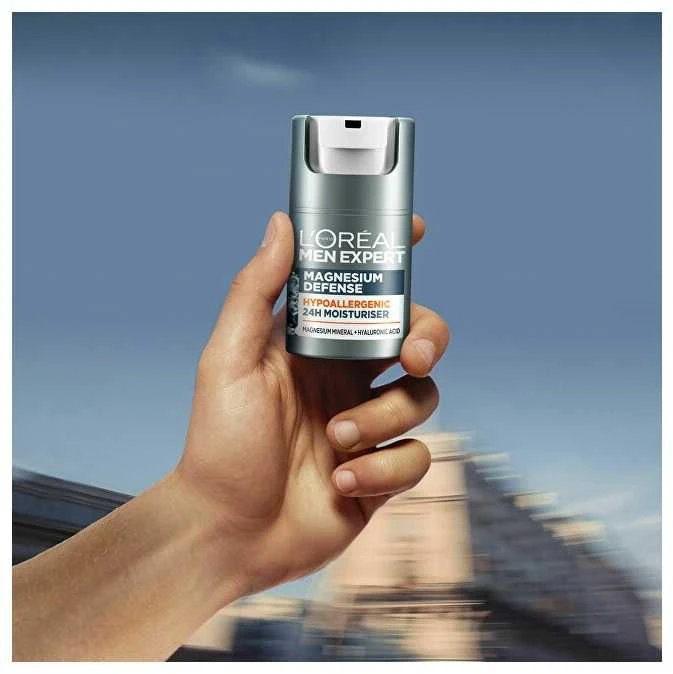 L'Oréal Paris Men Expert Magnesium Defence Day Kreminis vyrams, 50 ml