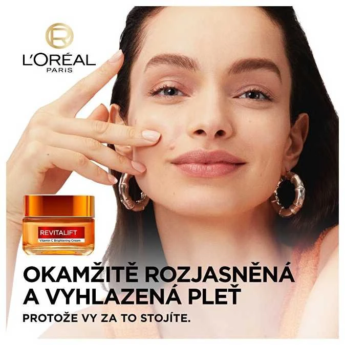 L'Oréal Paris Revitalift Vitamin C Brightening kreminis Day Kreminis