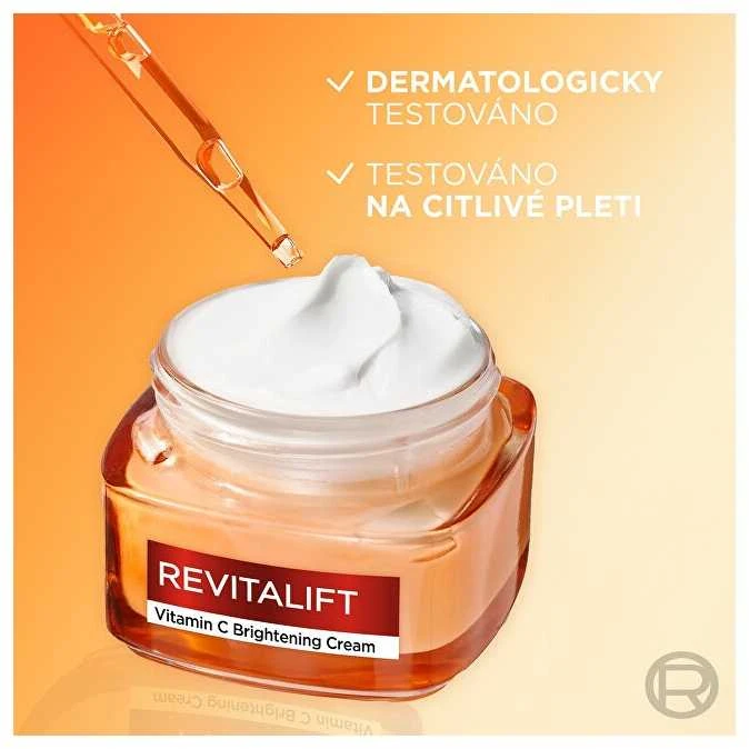 L'Oréal Paris Revitalift Vitamin C Brightening kreminis Day Kreminis