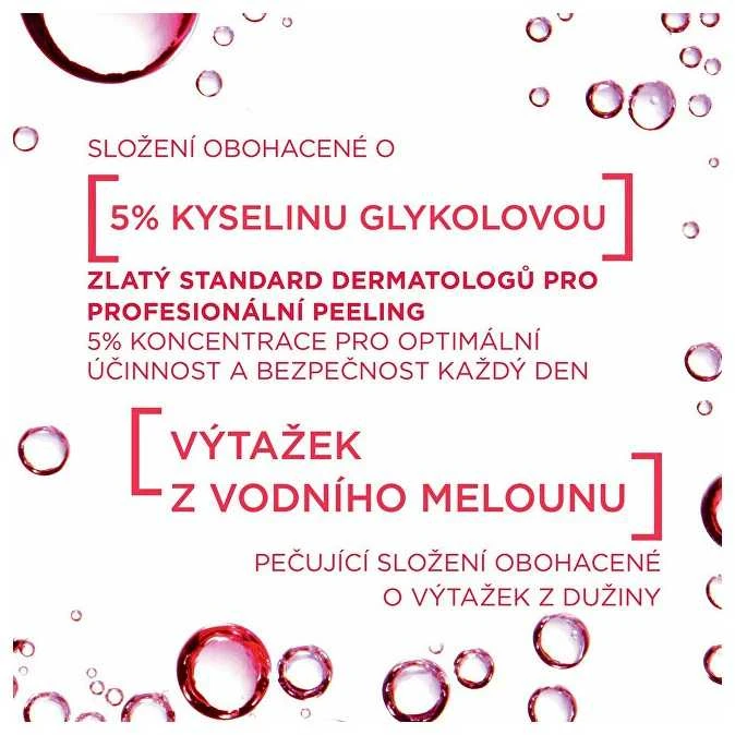 L'Oréal Paris Revitalift 5% grynos glikolio rūgšties peeling toneris veido losjonas ir purškiklis moterims, 180 ml