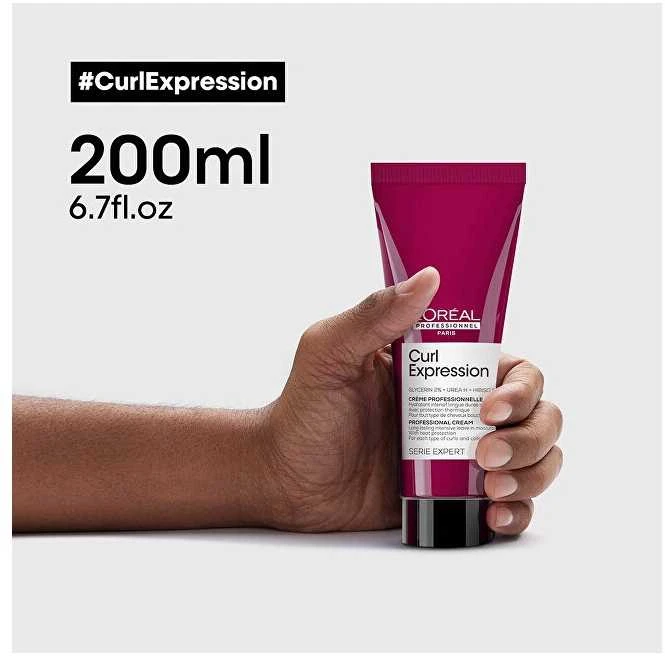 Kremas garbanoms L'oreal Professionnel Curl Expression ilgalaikis intensyvus drėkinamasis kremas 200 ml