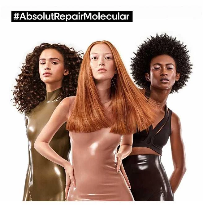 Nenuplaunama kaukė labai pažeistiems plaukams L'oreal Professionnel Absolut Repair Molecular Leave-in Mask 100ml