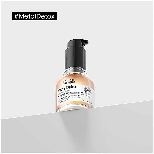 L'Oréal Professionnel Metal Detox Concentrated Oil Koncentruotas apsauginis plaukų aliejus, 50 ml