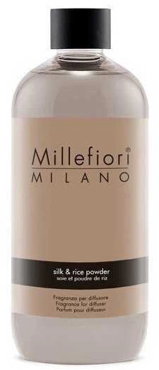Millefiori Milano Aromatinio difuzoriaus "Natura l Silk" atsarginis užpildas - ryžių milteliai 250 ml