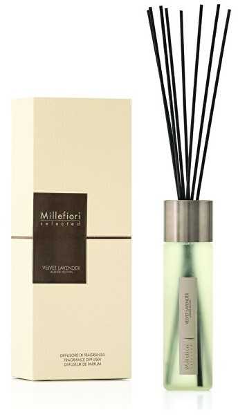 Millefiori Milano Stiklinis difuzorius "Selected Velvet lavender" 350 ml
