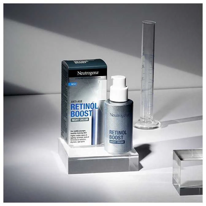 Neutrogena Retinol Boost Night Kreminis Night Skin Kreminis unisex, 50 ml