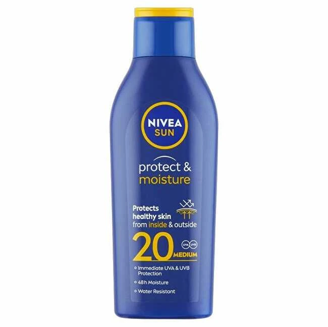Nivea Sun Protect & Moisture Sun Losjonas kūnui unisex, 200 ml