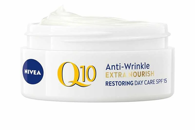 Nivea Q10 Power Anti-Wrinkle Extra Nourish Day Kreminis moterims, 50 ml