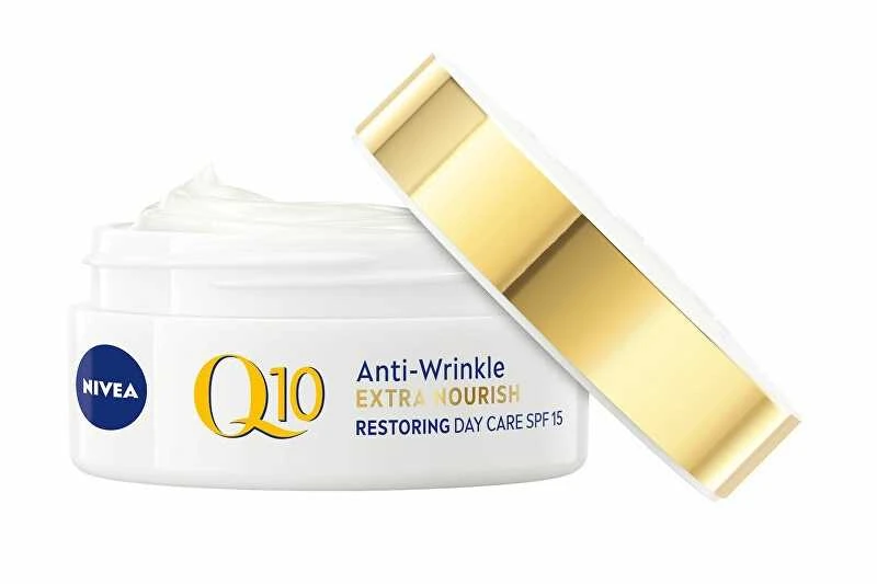 Nivea Q10 Power Anti-Wrinkle Extra Nourish Day Kreminis moterims, 50 ml